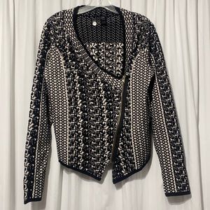 BKE Black and White Blazer